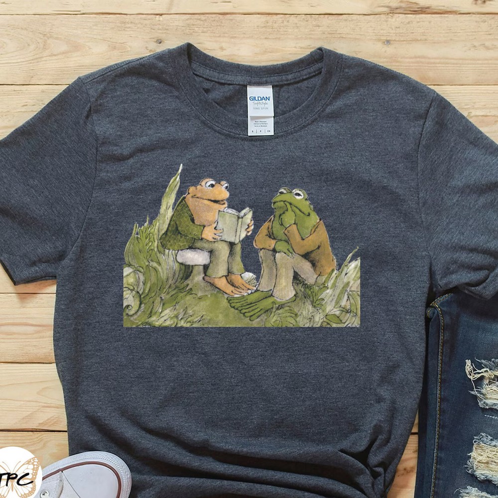 Frog And Toad Shirt Vintage Classic Book Shirt Frog Happy Shirt