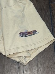 Vtg Ocean Pacific Chrysler Woodie Surf Skate Grunge OP Y Shirt 90s Lifestyle