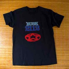 Rush 2112 Album Reprint T-Shirt Vintage Rock Band Graphic S-4XL