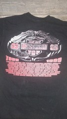 Vintage ZZ Top Lynyrd Skynyrd Shirt Mens XL Black Tour 1999 Eagle Graphic Band