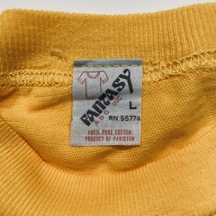 Vintage 1970s “Ollie for President” T-Shirt Single Stitch USA Yellow Size L