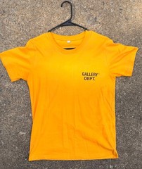 yellow gallery dept t shirt unisex small