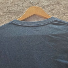Ariat Mens Medium Blue Graphic T Shirt USA Logo Buckle Western Casual Tee