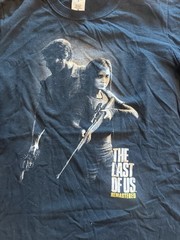 Vintage The Last of Us Remastered Playstation Video Game Shirt Small Black