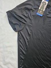 Spyder Shirt Adult X-Large Black Active Gym Shirt Mens NWT New