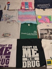 Wholesale Lot of 24 Vintage Mix Short Sleeve T Shirts Single Stitch Mix Sizes