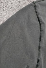 VTG Nike Mock Neck Shirt Men L Gray Long Sleeve Base Layer Swoosh Silver Tag Y2K