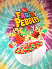 #2- 3 Tie-dye T-shirts Fruity Pebbles cereal Swoosh HODL it Puppy Love small
