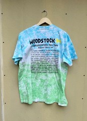 Vintage Woodstock 94 Peace Music Festival XL T Shirt USA Tie Dye Single Stitch