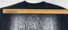 Rare Vintage Fuct Snake Skin Print T-Shirt Made in USA Sz L