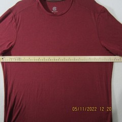 Champion Shirt Mens Large Maroon Short Sleeve Athletic Workout Outdoor Casual