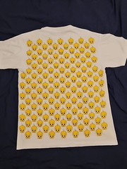 Vintage 1993 Tweety Bird Shirt All Over Print Double Sided Single Stitch Large