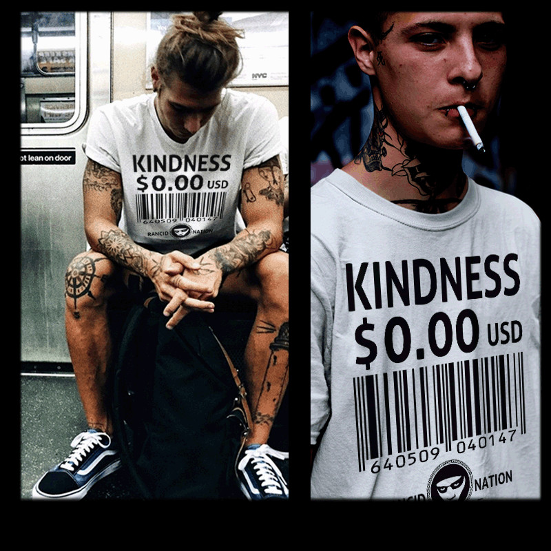 Gangster T-shirt, Mobster Hustle Dope Urban Hip Hop Thug not Kind Quote tee