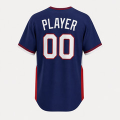 Dominicana Baseball Jersey Mens Custom Personalized Dominican Republic Royal