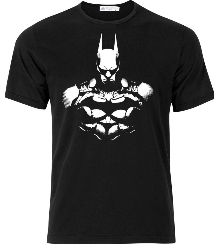 Batman Arkham Knight Mens T-Shirt Short Sleeve Black Size XL