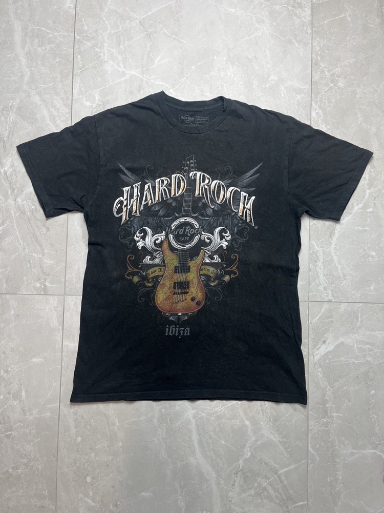 Vintage Y2K Hard Rock Cafe Malta Guitar Affliction Shirt