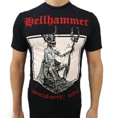 HELLHAMMER Apocalyptic Raids Black T-Shirt Celtic Frost Mayhem