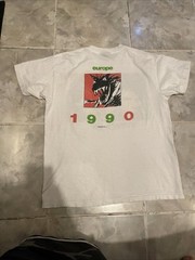 Rolling Stones Europe 1990 Tour Shirt L Brokum Single Stitch Band Rap Tee