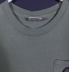 Old Row Deny Everything Comfort Colors Grey Buck Casual Outdoors Men’s T-Shirt L