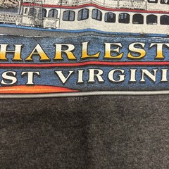 Men’s Harley Davidson Gray Grey Tank Top Sz S Charleston West Virginia WV
