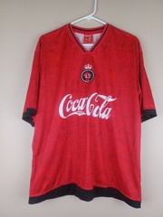 Rare Crenshaw Skate Club X Coca Cola Graffiti Soccer Jersey Adult Size Medium