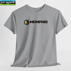 Memphis Car Audio Logo Black/Navy/Sport Grey/White/Red T-Shirt S-5XL