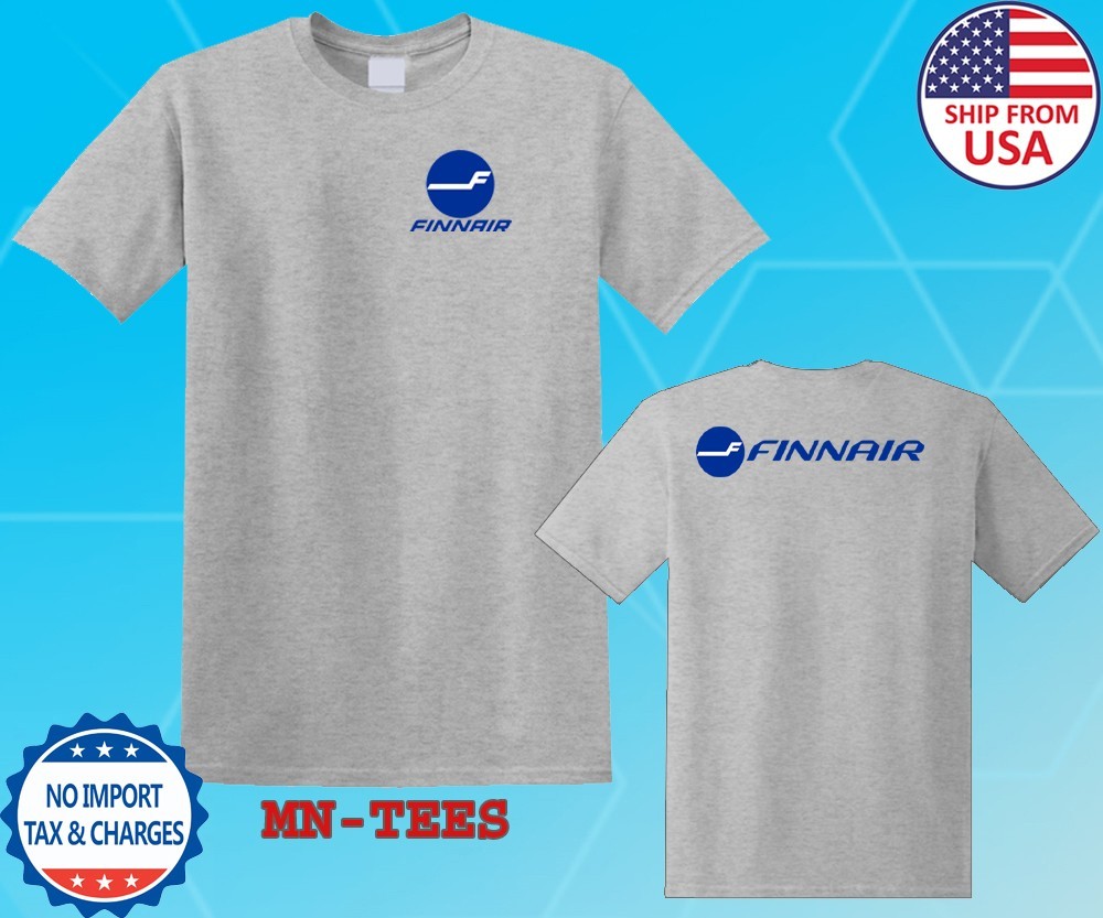 Finnair Vintage Grey Size S-5XL