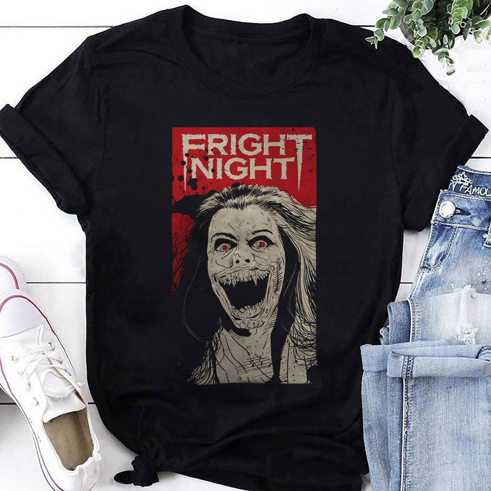 Fright Night 1985 Horror Movie Halloween T-Shirt