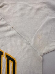 Vintage Sand-Knit Shirt Mens Large White Oakland Athletics Tee Made USA VTG