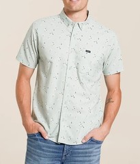 RVCA Mens That’ll Do Button Up Shirt M Medium NWT $70