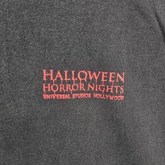 Vintage Universal Studios 1997 Halloween Horror Nights Shirt XL Black Eye 90s