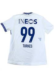 Lausanne Sport FC 2020 2021 Home Shirt L Le Coq Sportif Aldin Turkes #99 Signed