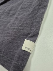 Vuori Rise Shirt Men’s L Gray Long Sleeve Tee Pima Cotton Pocket Crew Neck V1001