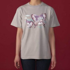 Presale Bravely Default 10th Anniversary Airy Sanrio Kuromi T-shirt Unisex