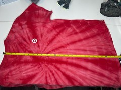 Target Store Employee Red Tye Dye Uniform T-Shirt Large Official Retail Old Rare