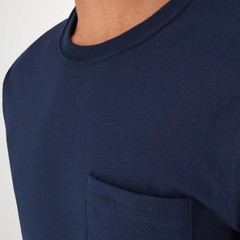 Hanes 6-Pack Pocket Tee Men’s T-Shirt Soft and Breathable Assorted