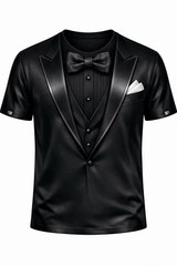Digital Remains Tuxedo Shirts