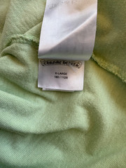 CHROME HEARTS & MATTY BOY Rare “Lust” T Shirt Lime Green XL PTP 24″