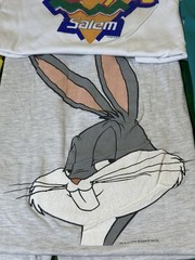 Lot of 6 Vintage XL Graphic T-Shirts 90’s Single Stitch Looney Tunes Salem NMC