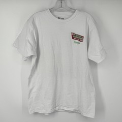 In-N-Out Burger Nevada Neon Graphic T Shirt Men’s Large White Retro Car USA Tee