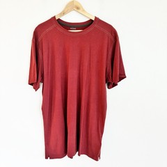 Kuhl Wildfibre Shirt Mens XL Red Short Sleeve Organic Cotton T-Shirt Outdoor