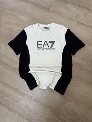 EA7 Emporio Armani Athletic Colour Block Logo T-Shirt