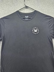 Vortex Shirt Mens XL Black Long Sleeve Crew Neck Logo Jersey Lightweight