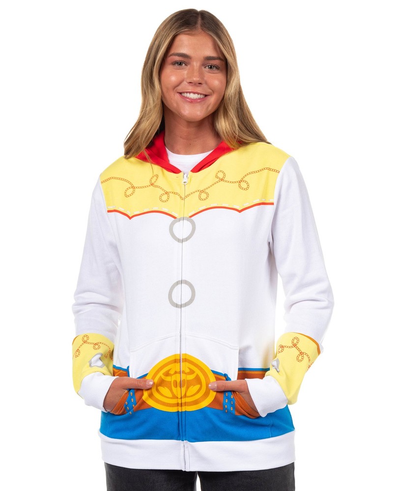 Disney Toy Story Women’s I Am Jessie Juniors Costume Zip Up Hoodie