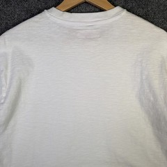 Supreme Shirt Mens Medium White SS24 SICK Logo Spellout Skate Baggy Boxy