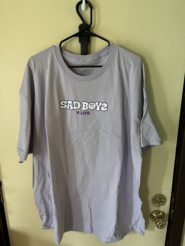 Sad Boyz Junior H Positiva Light Purple T-Shirt Size 3XL/XXXL NWOT