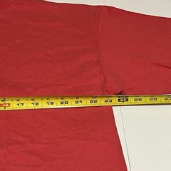 Vintage Pluma T Shirt Men’s XL Heavy Weight Cotton Boxy Coral Made In USA