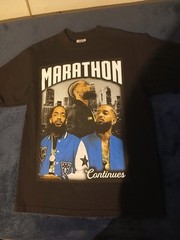 Nipsey Hussle Hip Hop Rapper Marathon Continues Shirt Size Large Super Heavy Max