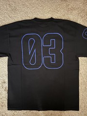 Revenge Rei Tee Black/blue Size Large. Brand New In Bag