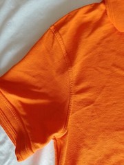 Men’s T Shirt Uneek Size S Short Sleeves Orange 25470